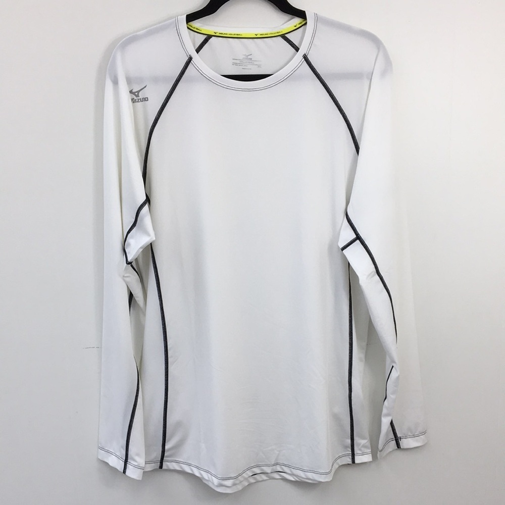 Mizuno Women's Long Sleeve Lightweight Thin Athletic Top Size XL EXCELLENT